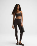 Ultimate Double Layer Leggings - Coffee Bean/Dusty Brown